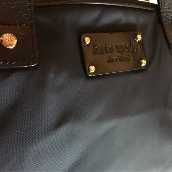 KATE SPADE Nylon & Leather Handbag Tote - Picture 4 of 16